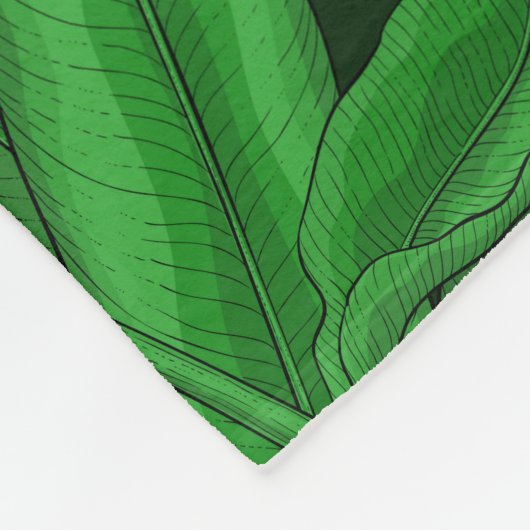 Nachtgeflügel im Paradies Fleecedecke (Ecke)