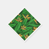 Nachtgeflügel im Paradies Serviette (Ecke)