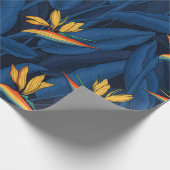 Nachtgeflügel im Paradiesgarten 2 Geschenkpapier (Ecke)