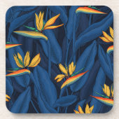 Nachtgeflügel im Paradiesgarten 2 Getränkeuntersetzer (Vorderseite)