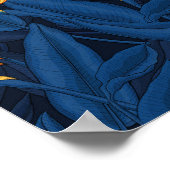 Nachtgeflügel im Paradiesgarten 2 Poster (Ecke)