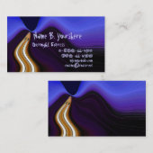 Nachtgeschwindigkeits-Visitenkarte Visitenkarte (Vorne/Hinten)