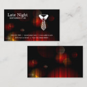 Nachtglanz Business Anzug Visitenkarte (Vorne/Hinten)