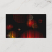 Nachtglanz Business Anzug Visitenkarte (Rückseite)