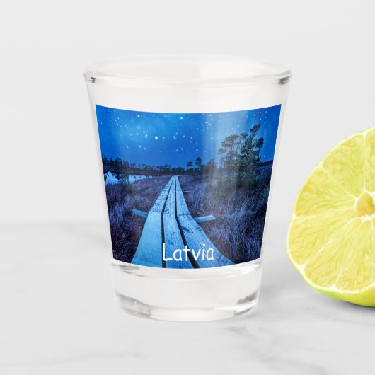 Nachtglas Schnapsglas (Vorderseite)