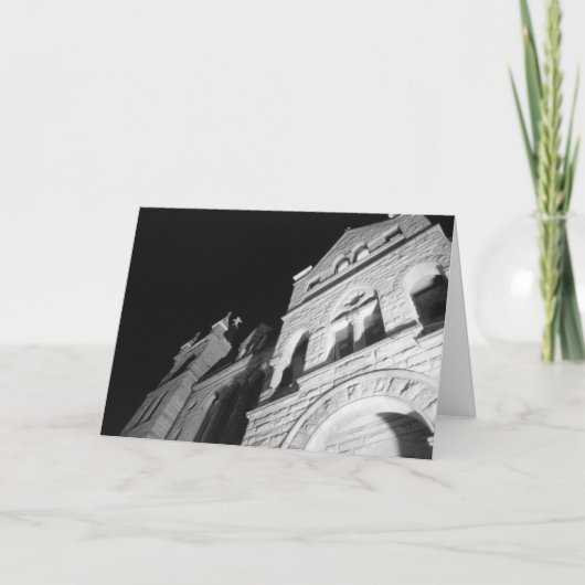 'Nachtglühen' Halloween-Karte Karte (Vorderseite)