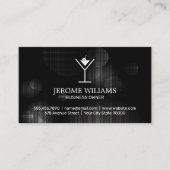 Nachtglühen-Martini-Logo Visitenkarte (Vorderseite)