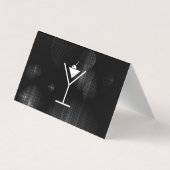 Nachtglühen-Martini-Logo Visitenkarten (Rückseite)