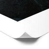 Nachtglühen Poster (Ecke)