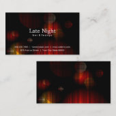 Nachtglühen Visitenkarte (Vorne/Hinten)
