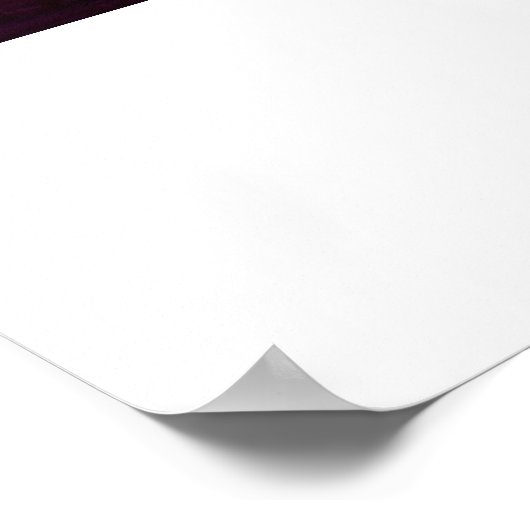 Nachthafen Poster (Ecke)