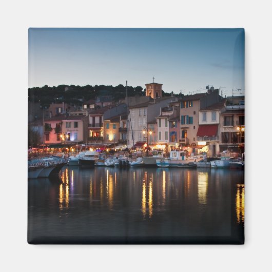 Nachthafen von Cassis Magnet (Vorne)