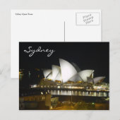 Nachthaus Sydney Postkarte (Vorne/Hinten)