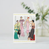 Nachthemden (1931 postkarte (Stehend Vorderseite)