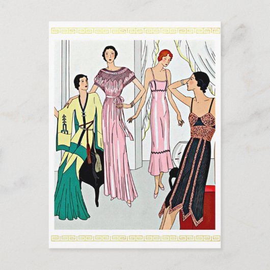 Nachthemden (1931 postkarte (Vorderseite)