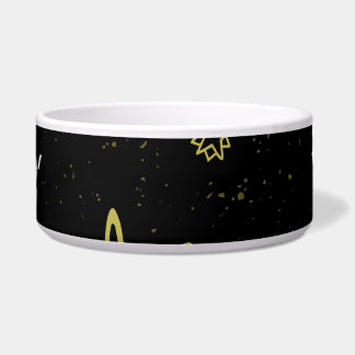 Nachthimmel: kosmisches nahtloses Muster. Napf