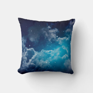 Nachthimmel mit Wolken und Sternenhimmel,Nacht,b Kissen