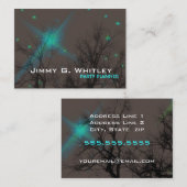 Nachthimmel - Partyplaner Karte (Vorne/Hinten)