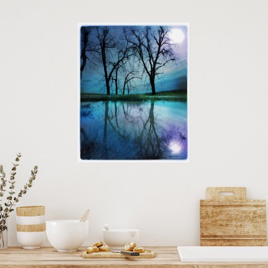 Nachthimmel, Poster (Küche)