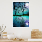 Nachthimmel, Poster (Küche)