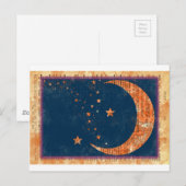 Nachthimmel Postkarte (Vorne/Hinten)