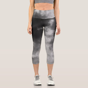 Nachthimmel Smoke Capri-Leggings Capri Leggings
