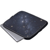 Nachthimmel Sterne Laptopschutzhülle (Vorne Knopf)