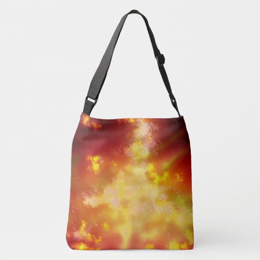 Nachthimmel Tragetaschen Mit Langen Trägern (Rückseite)