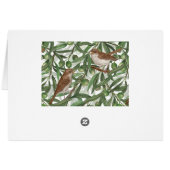 Nachtigales im Olivenbaum (Rückseite Horizontal)