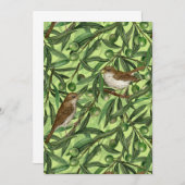 Nachtigales im Olivenbaum 2 (Vorne/Hinten)