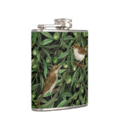 Nachtigales im Olivenbaum 3 Flachmann (Rechts)