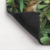 Nachtigales im Olivenbaum 3 Mousepad (Ecke)
