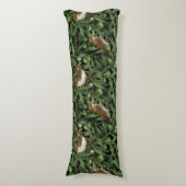 Nachtigales im Olivenbaum 3 Seitenschläferkissen (Vorderseite Vertikal)