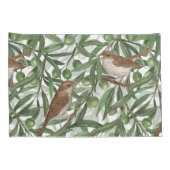 Nachtigales im Olivenbaum Kissenbezug (Rückseite-Rechts)