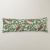 Nachtigales im Olivenbaum Seitenschläferkissen (Rückseite)