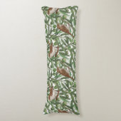 Nachtigales im Olivenbaum Seitenschläferkissen (Vorderseite Vertikal)