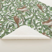 Nachtigales im Olivenbaum Sherpadecke (3/4)