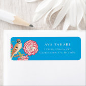 Nachtigall & Blume - Anpassbare Beschriftung (Insitu)