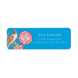 Nachtigall & Blume - Anpassbare Beschriftung