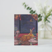 Nachtigall Postkarte (Stehend Vorderseite)