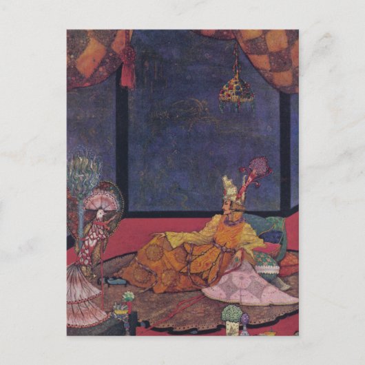 Nachtigall Postkarte (Vorderseite)