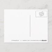 Nachtigall Postkarte (Rückseite)