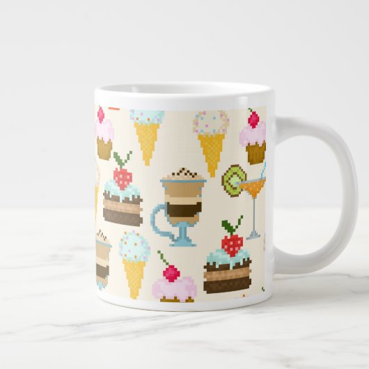 Nachtisch Jumbo-Tasse (Rechts)