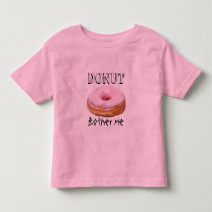 Nachtisch-lustiger gebratener leckerer süßer kleinkind t-shirt