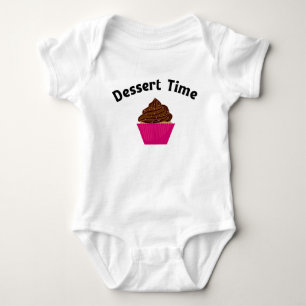 Nachtisch Zeit Baby Strampler