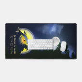 Nachtjäger | Desk Mat Schreibtischunterlage (Tastatur & Maus)