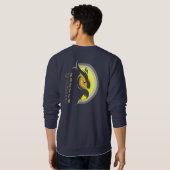 Nachtjäger | Männerpullover Sweatshirt (Schwarz voll)