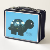 Nachtkabine in der Forest Turtle Metall Brotdose (Vorderseite)