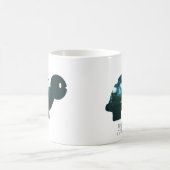 Nachtkabine in der Waldschildkröte Kaffeetasse (Mittel)