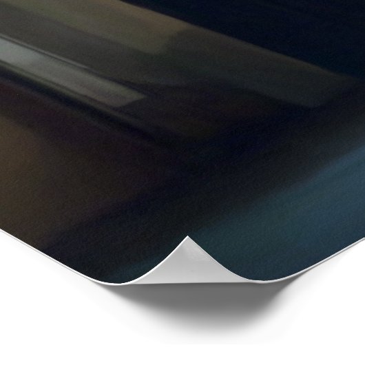 Nachtkaffee Poster (Ecke)